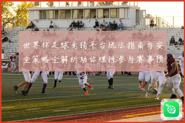 世界杯足球竞猜平台玩法指南与安全策略全解析助你理性参与赛事预测